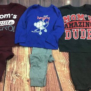 Lot of 5 Boy's 24 Mos/2T Garanimals Outfits